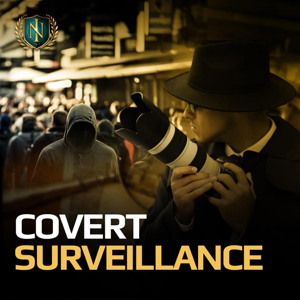 Licensed Florida private investigator conducting covert surveillance