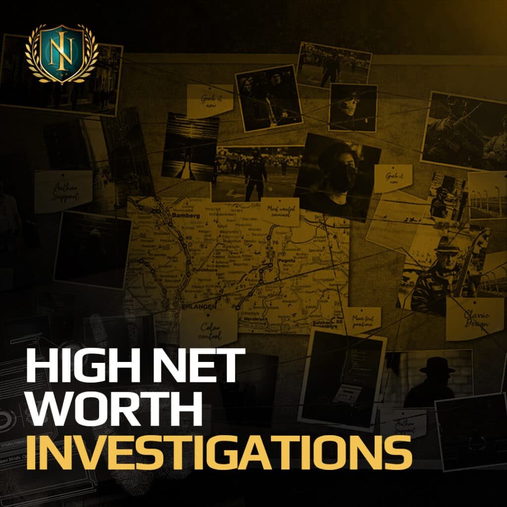 Florida private investigator conducting high net worth investigations to protect assets, investments, and financial legacy for wealthy clients