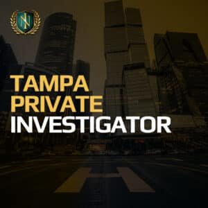 Private investigator conducting surveillance in Tampa, Florida