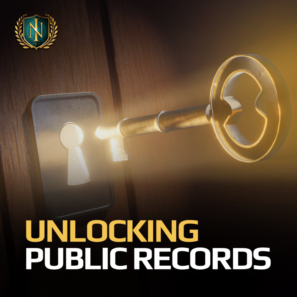 Florida public records research by private investigator